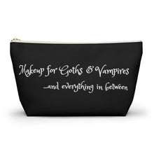 Load image into Gallery viewer, Lovelace Cosmetics Accessory Pouch w T-bottom