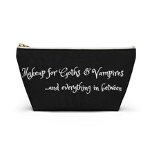 Load image into Gallery viewer, Lovelace Cosmetics Accessory Pouch w T-bottom
