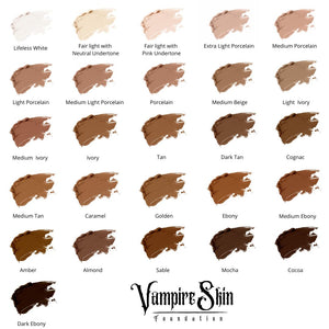 Vampire Skin Liquid Foundation - Lifeless White PRE ORDER