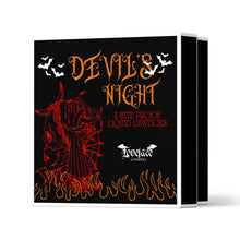 Cargar imagen en el visor de la galería, Devil&#39;s Night X-Bite Proof Liquid Lipstick Collection Box [LIMITED EDITION]

